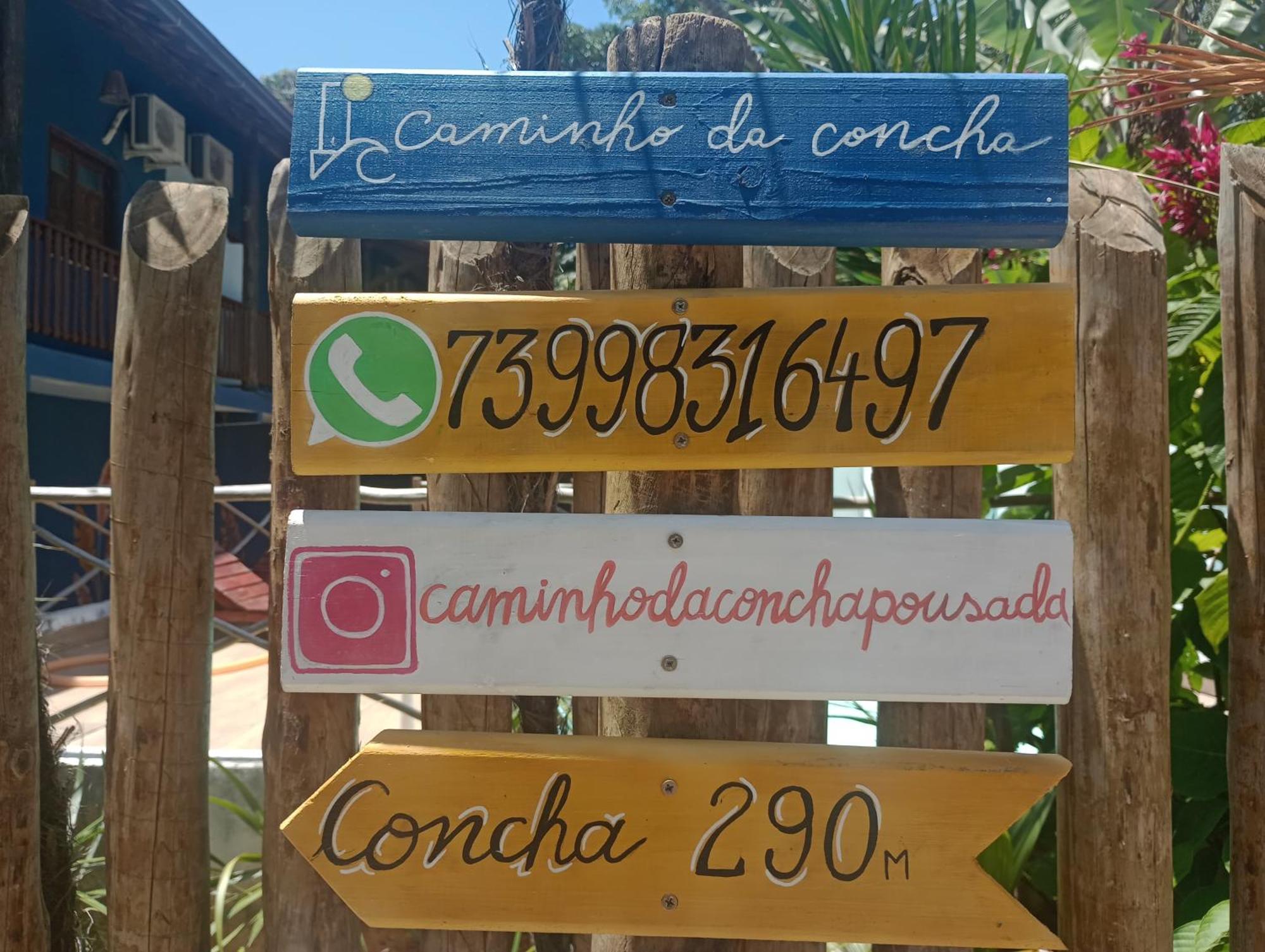 Pousada Caminho Da Concha Итакаре Экстерьер фото
